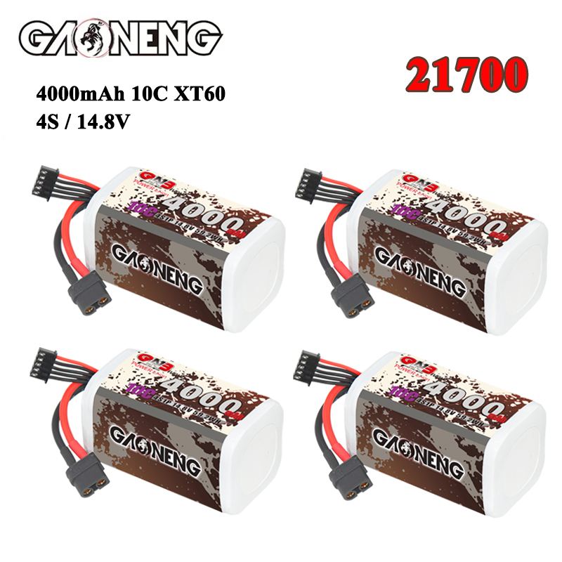 Rc Helicopter Parts - GNB-Batterie 4000mAh 4S 14.8V 10C 20C,