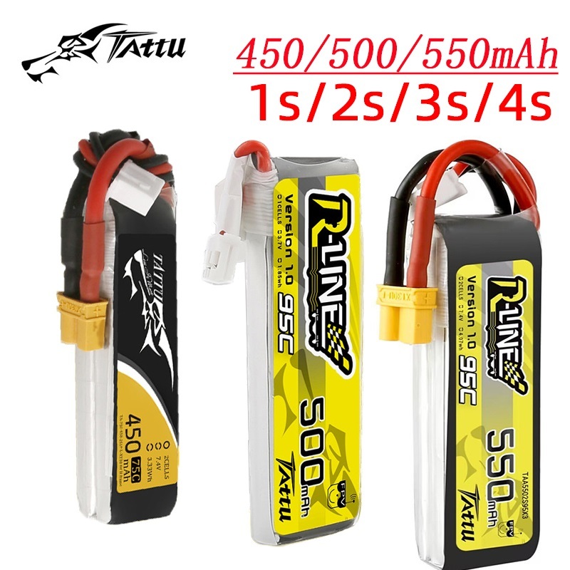 Rc Helicopter Parts - 3 pièces nouvelle batterie Lipo TATTU