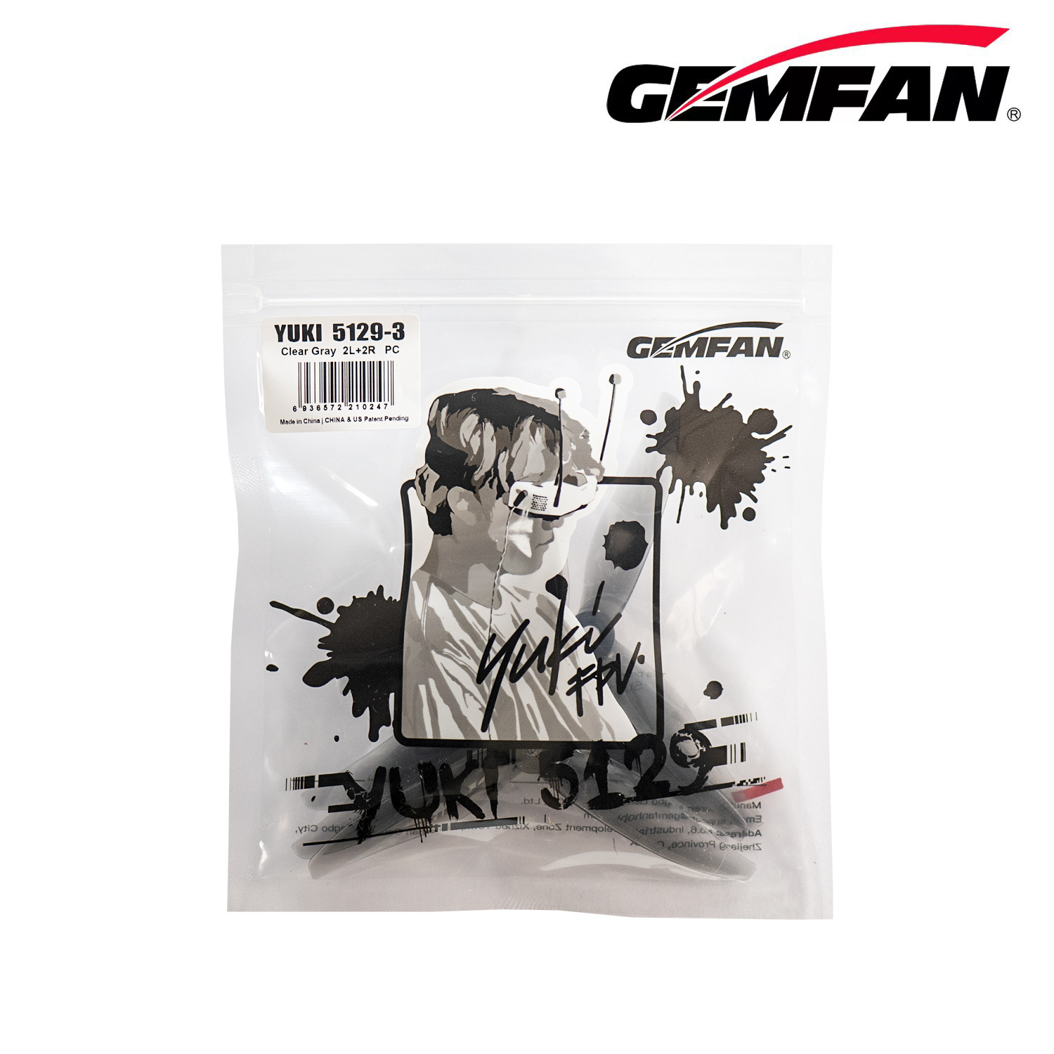 Rc Helicopter Blade - Gemfan 5129 5 pouces 3 pales/tri-lames