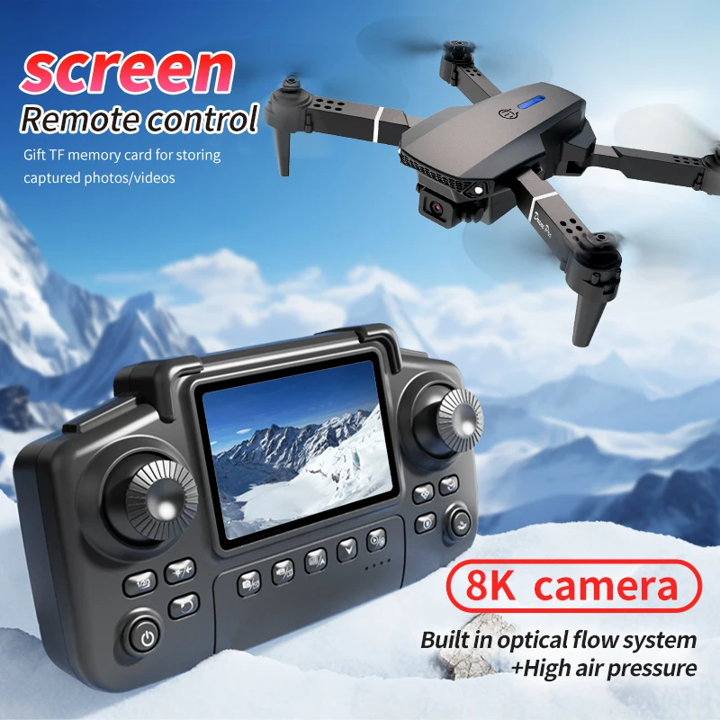 Drone professionnel E88 PRO av - Rc Helicopter Case avis et prix