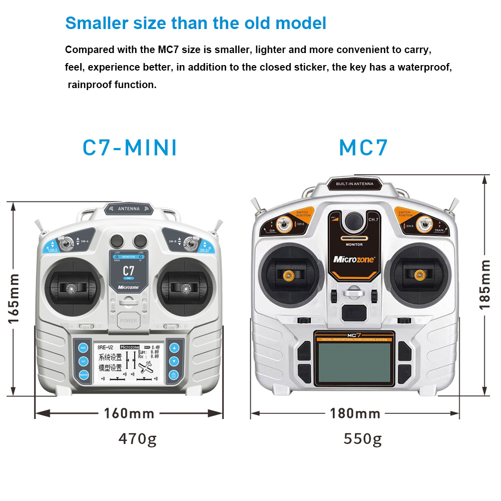 MicroZone MC7 contrôleur C7 MI - Rc Helicopter Battery avis et prix
