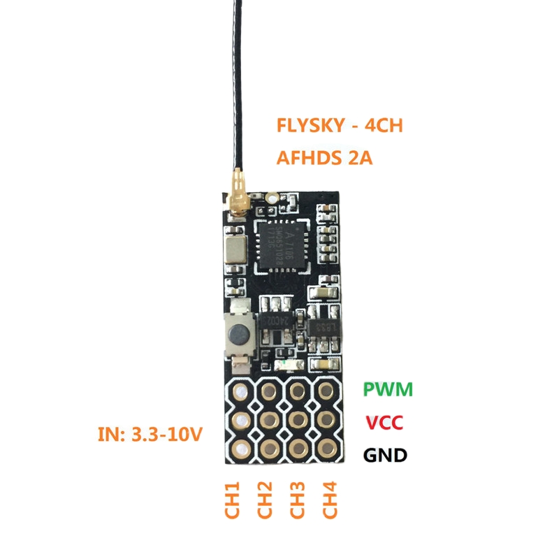 Récepteur Flysky FS2A Mini 4CH - Rc Helicopter Remote Control avis et prix