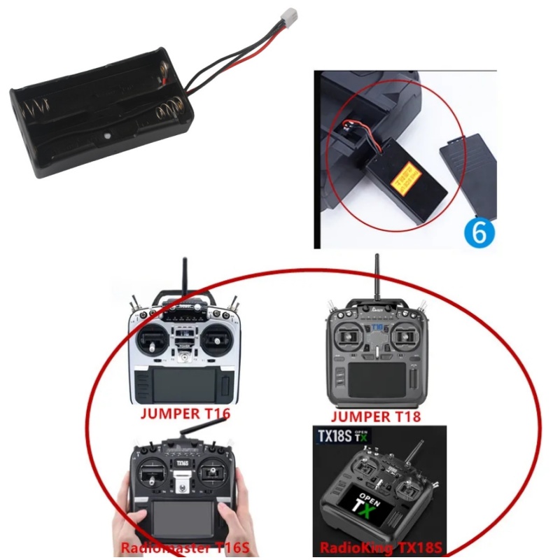 Boîtier de batterie RadioMaste - Rc Helicopter Case avis et prix