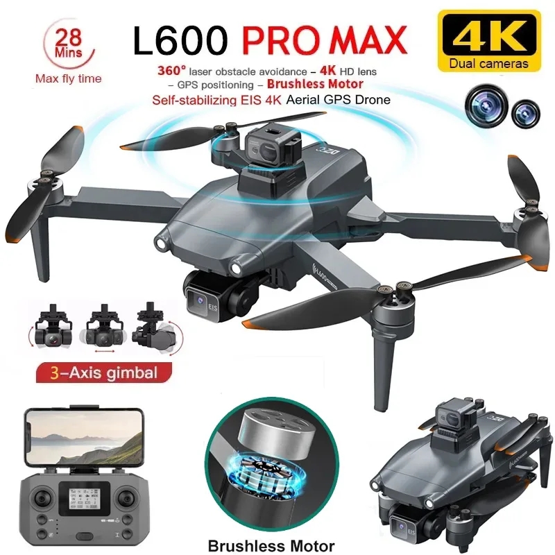 Drone GPS professionnel L600 P - Rc Helicopter Case avis et prix