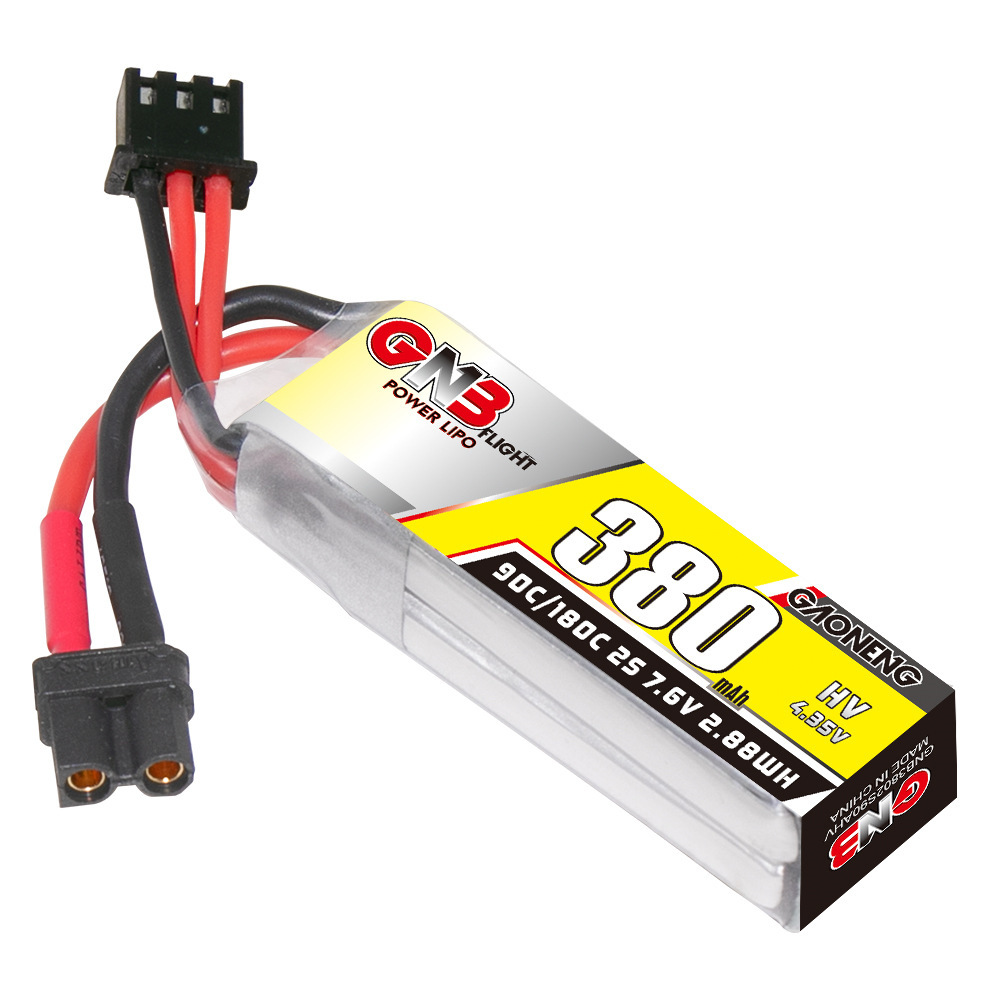 Batterie Lipo GNB 2S 7.6V 380m - Rc Helicopter Parts avis et prix