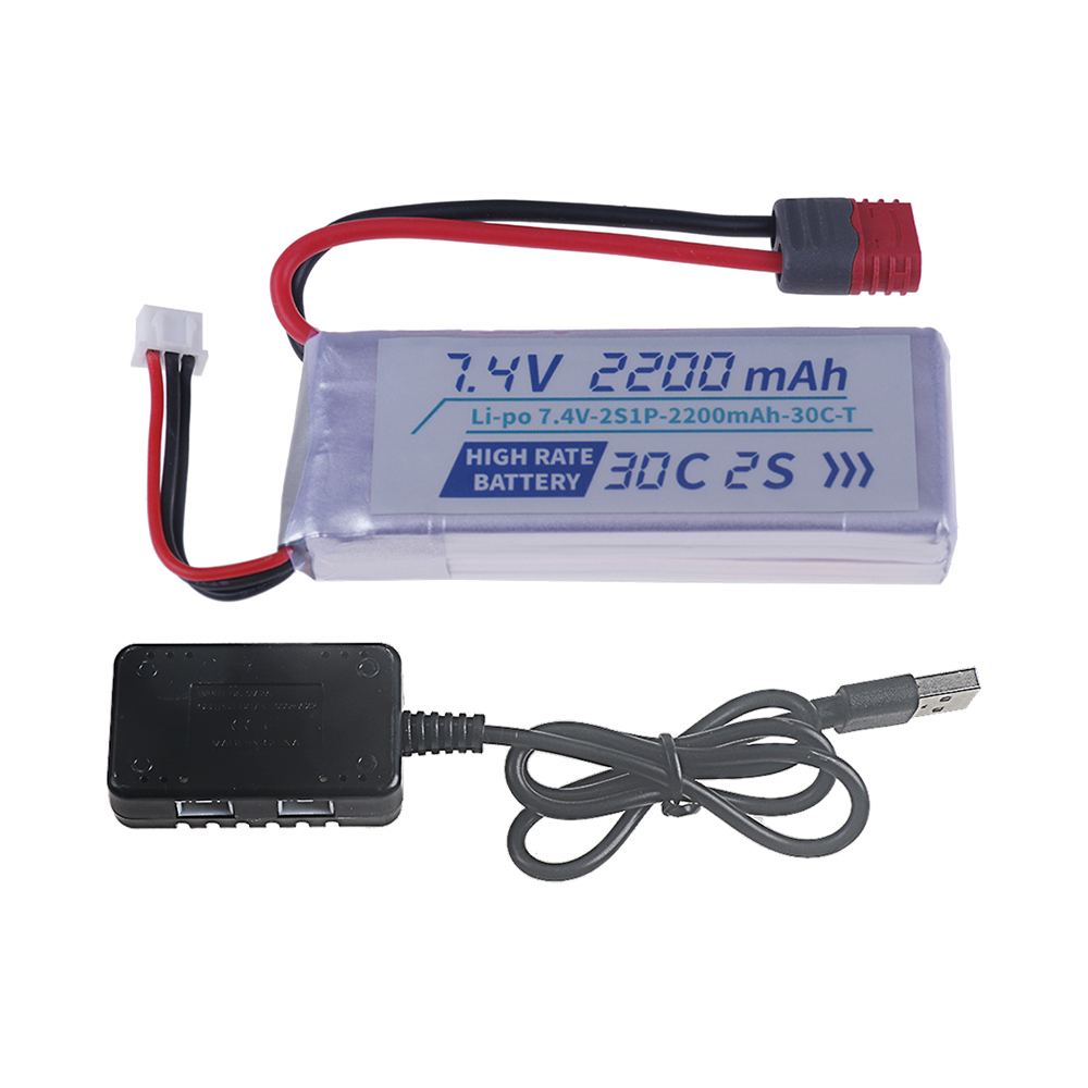 Batterie LiPo 7.4V 2200mAh 30C - Rc Helicopter Parts avis et prix