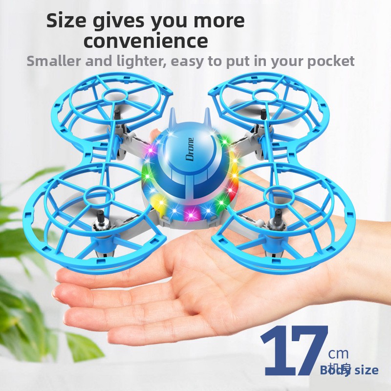 Mini drone RC avec lumières LE - Rc Helicopter Charger avis et prix