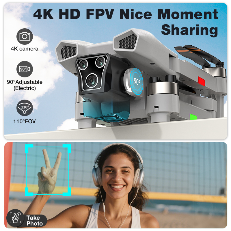 NOUVEAU Drone L017 Pro Brushle - Rc Helicopter Charger avis et prix
