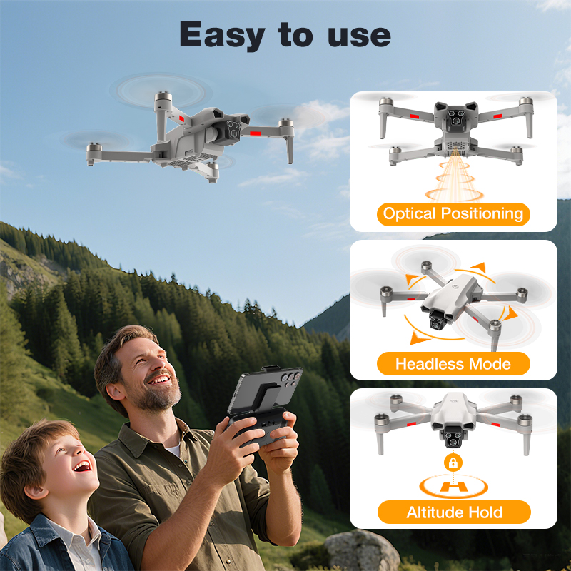 NOUVEAU Drone L017 Pro Brushle - Rc Helicopter Charger avis et prix